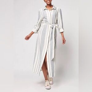 Faherty Dream Cotton Gauze Iris Dress